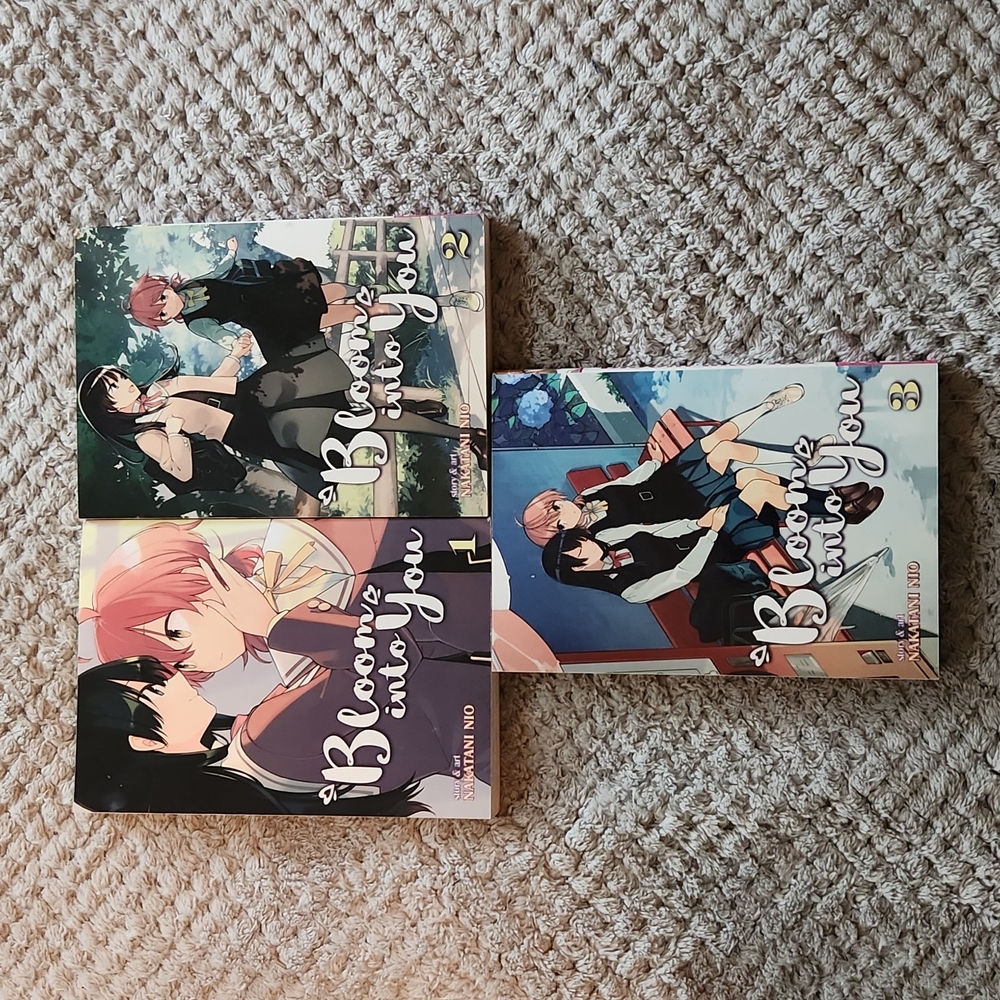 Bloom Into You Manga vol 1-3